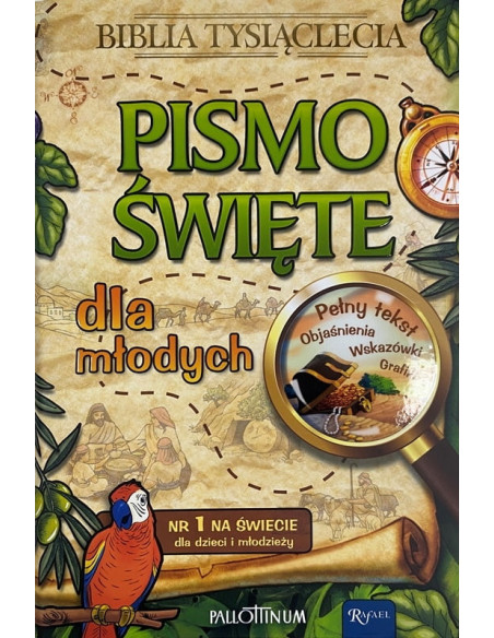 Biblia Tysiąclecia - Pismo Święte Starego i Nowego Testamentu "z papugą"