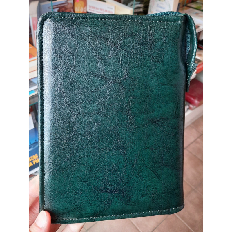 Etui na Biblię wg ks. Wujka - zielone
