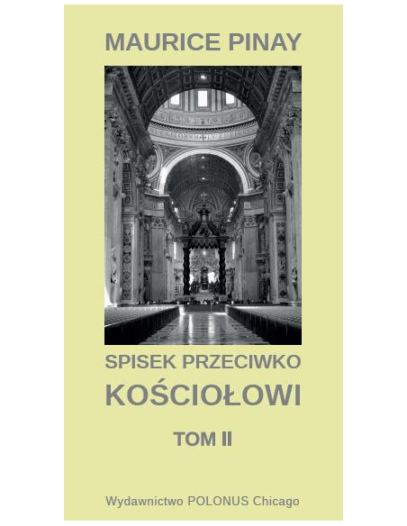 Spisek przeciwko Kościołowi Tom 2