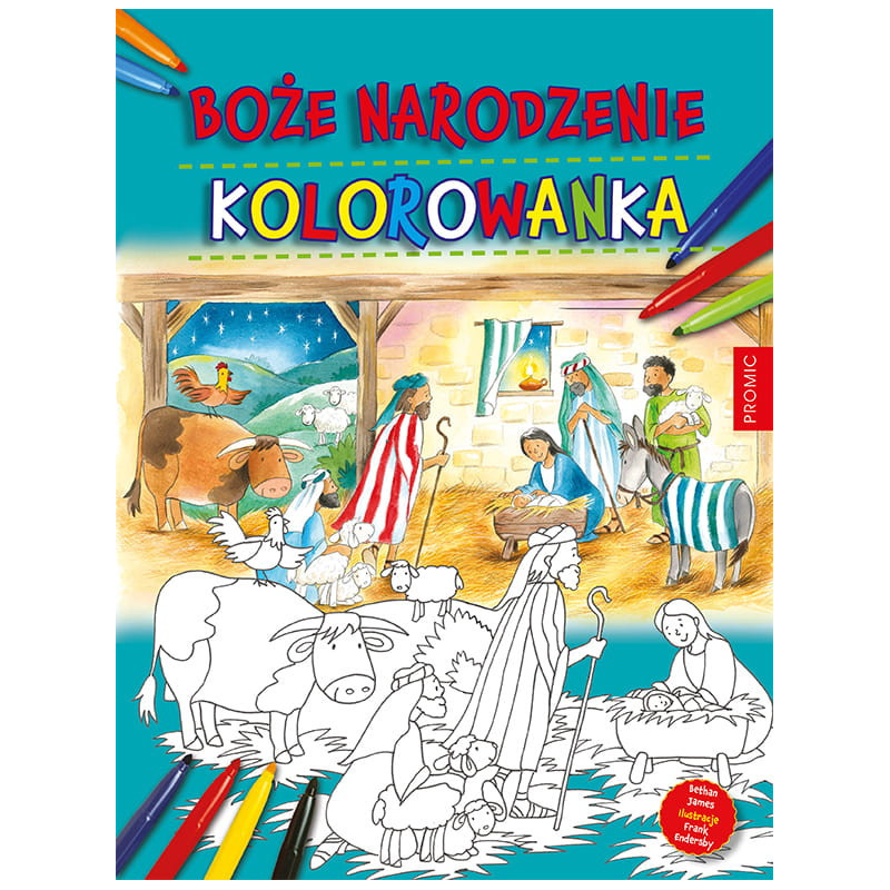 Boże Narodzenie - kolorowanka