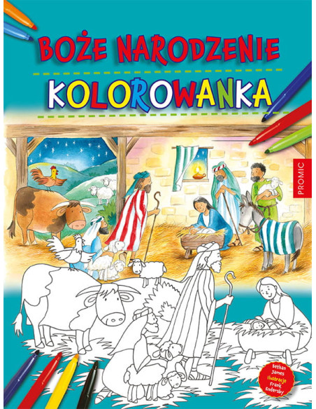 Boże Narodzenie - kolorowanka